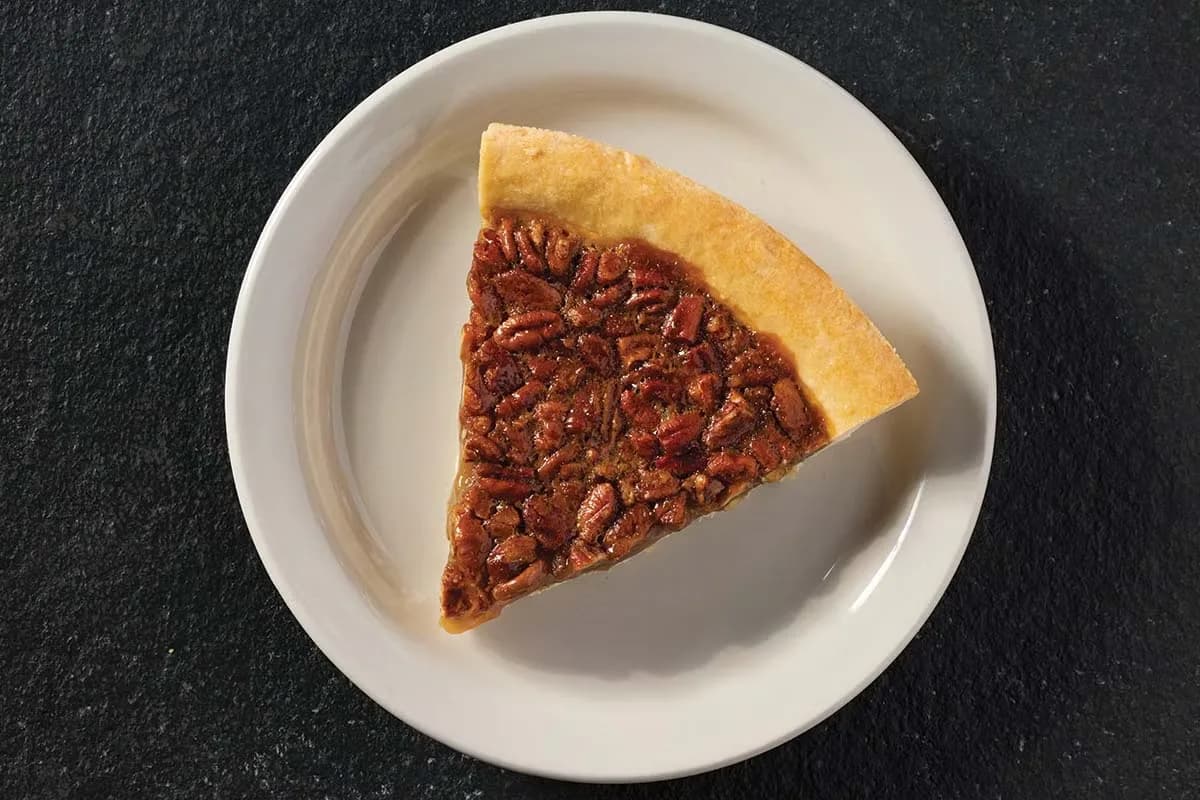 Pecan Pie at Cracker Barrel