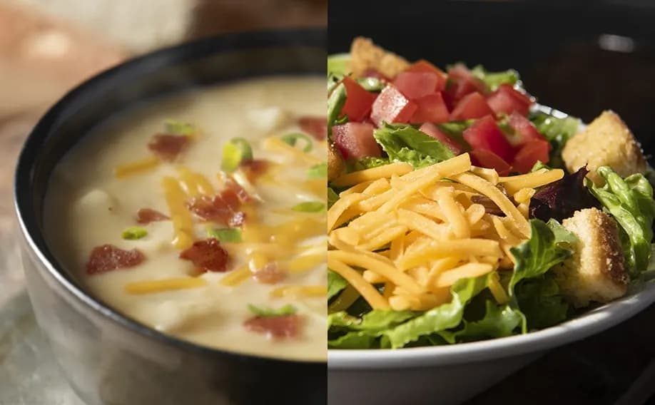 Lunch Soup & Salad Combo at LongHorn Steakhouse with price