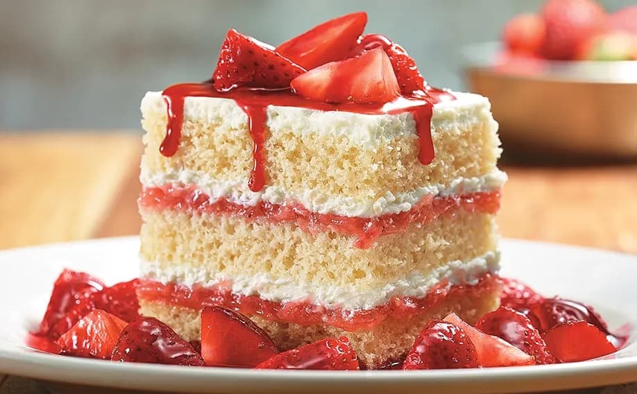 Strawberries & Cream Shortcake at LongHorn Steakhouse with price