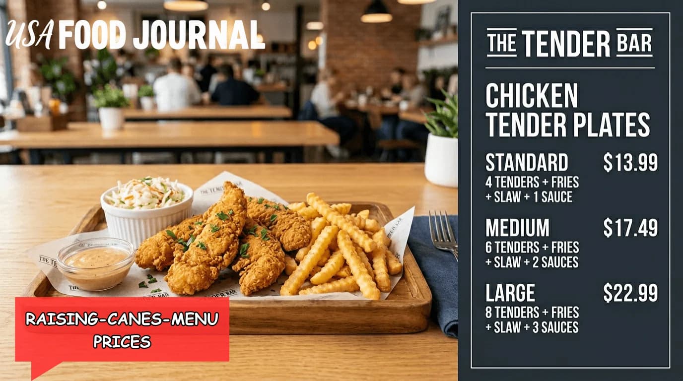 Raising Cane's Menu Prices 2026: Full Menu, Combos and Cane's Sauce Guide