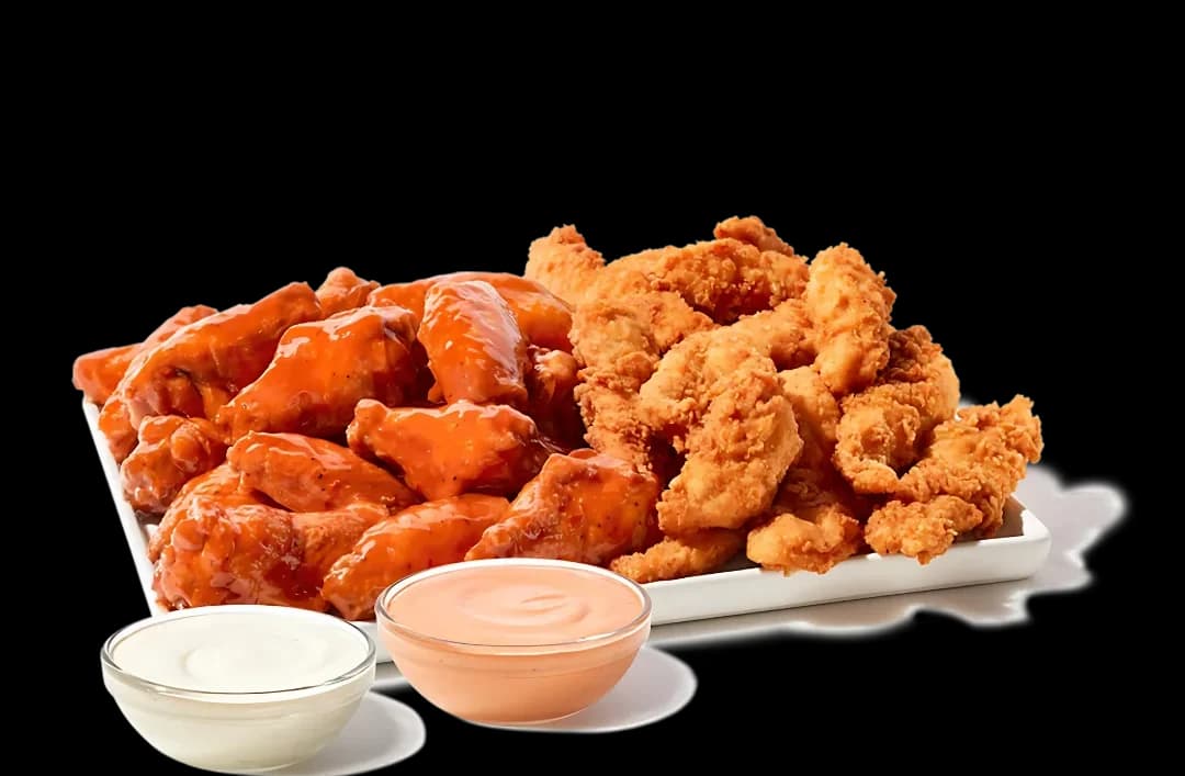 Chicken Fingerz & Traditional Wings Zampler at Zaxby's
