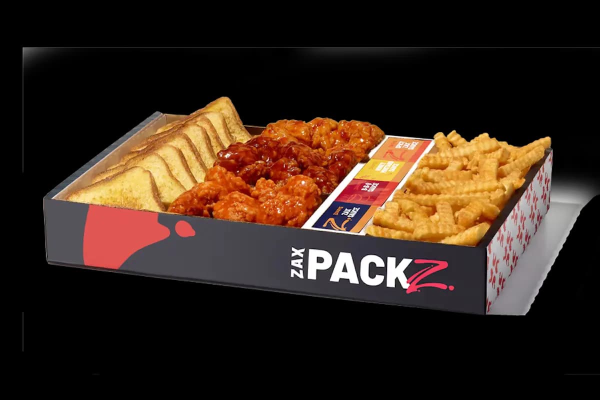 Boneless Wings Zax Packz at Zaxby's