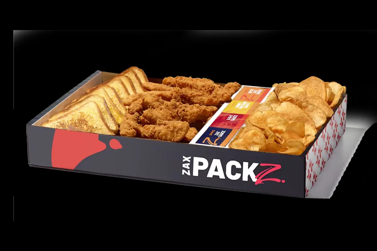 Chicken Fingerz with Tater Chips at Zaxby's
