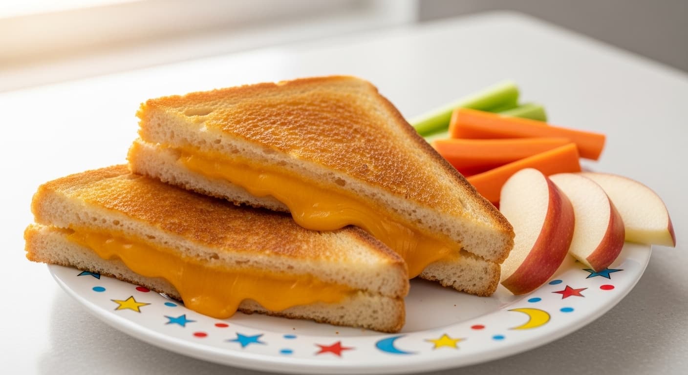 Kids Grilled Cheese Sandwich