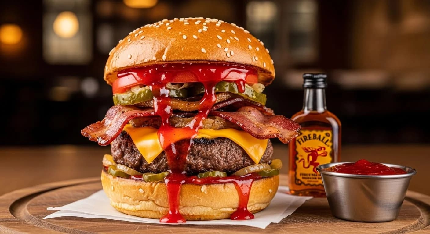 Whisky Bacon Burger