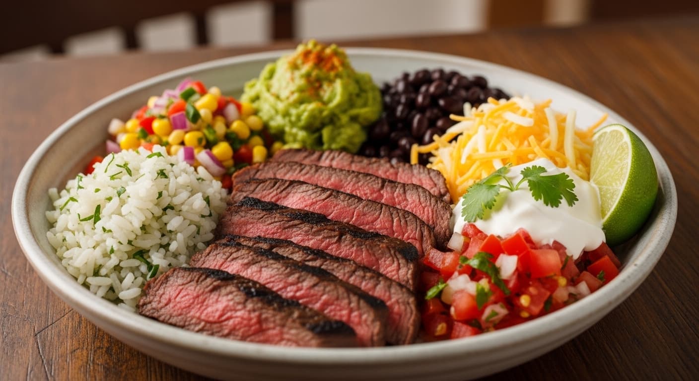 Carne Asada Burrito Bowl at Chipotle - $12.50