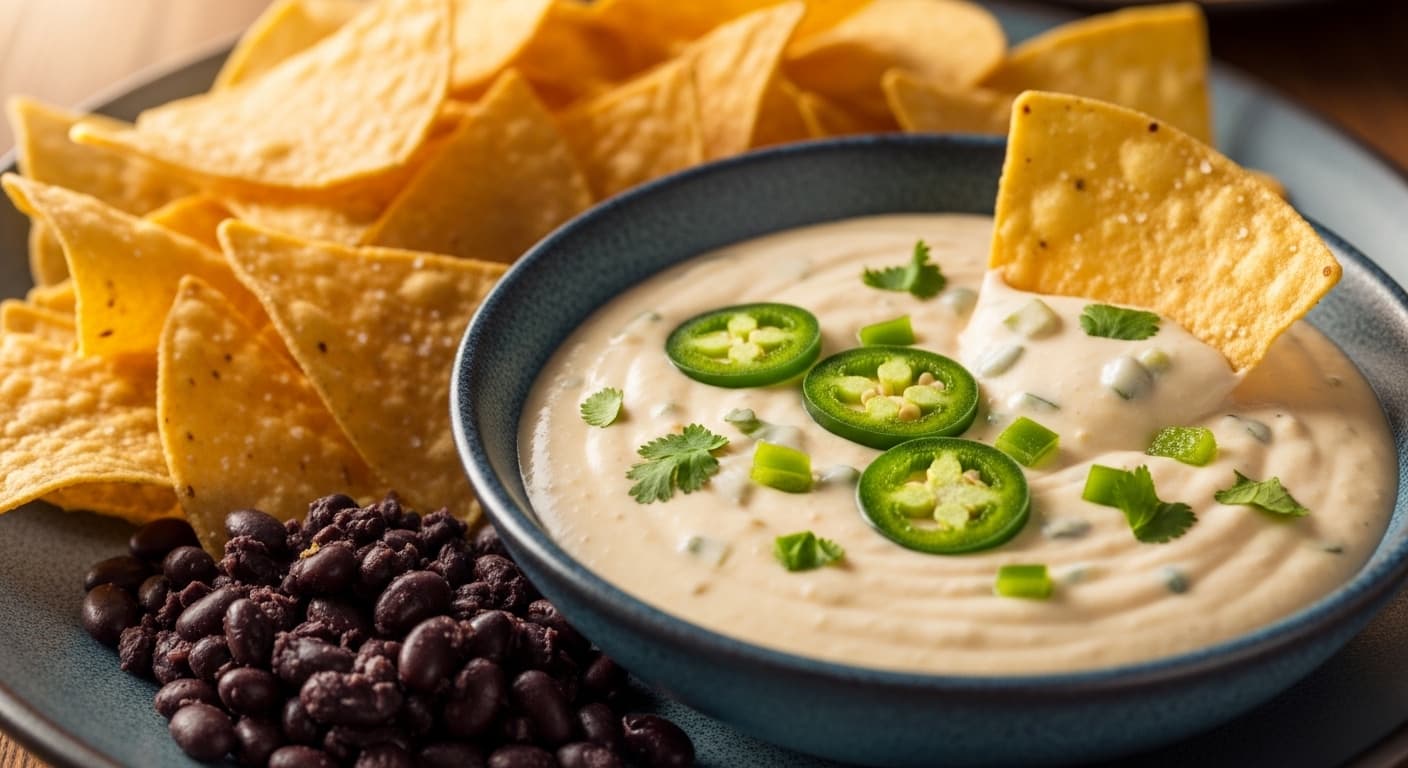 Chips & Queso Blanco at Chipotle - $4.95