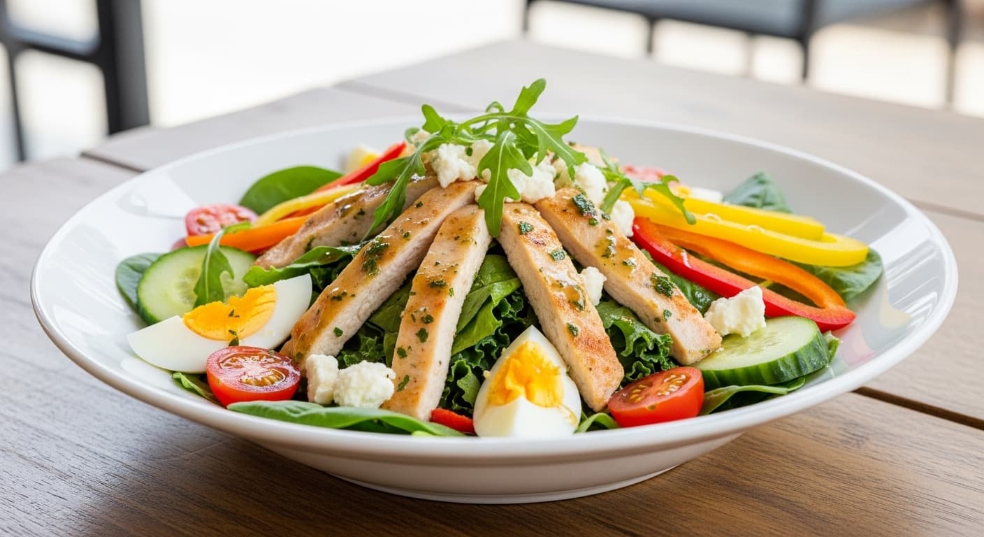 High Protein-Low Calorie Salad