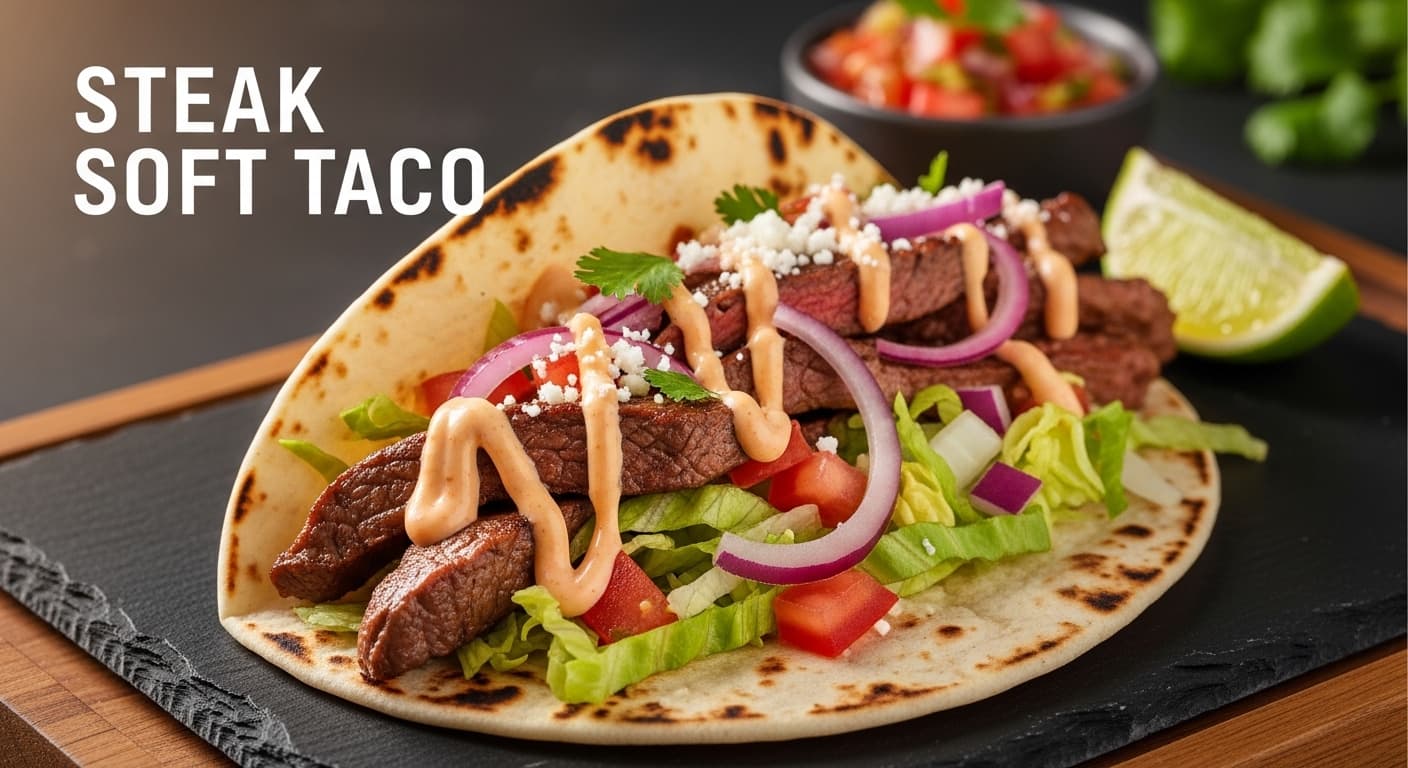 Steak Soft Taco at Chipotle - $11.50
