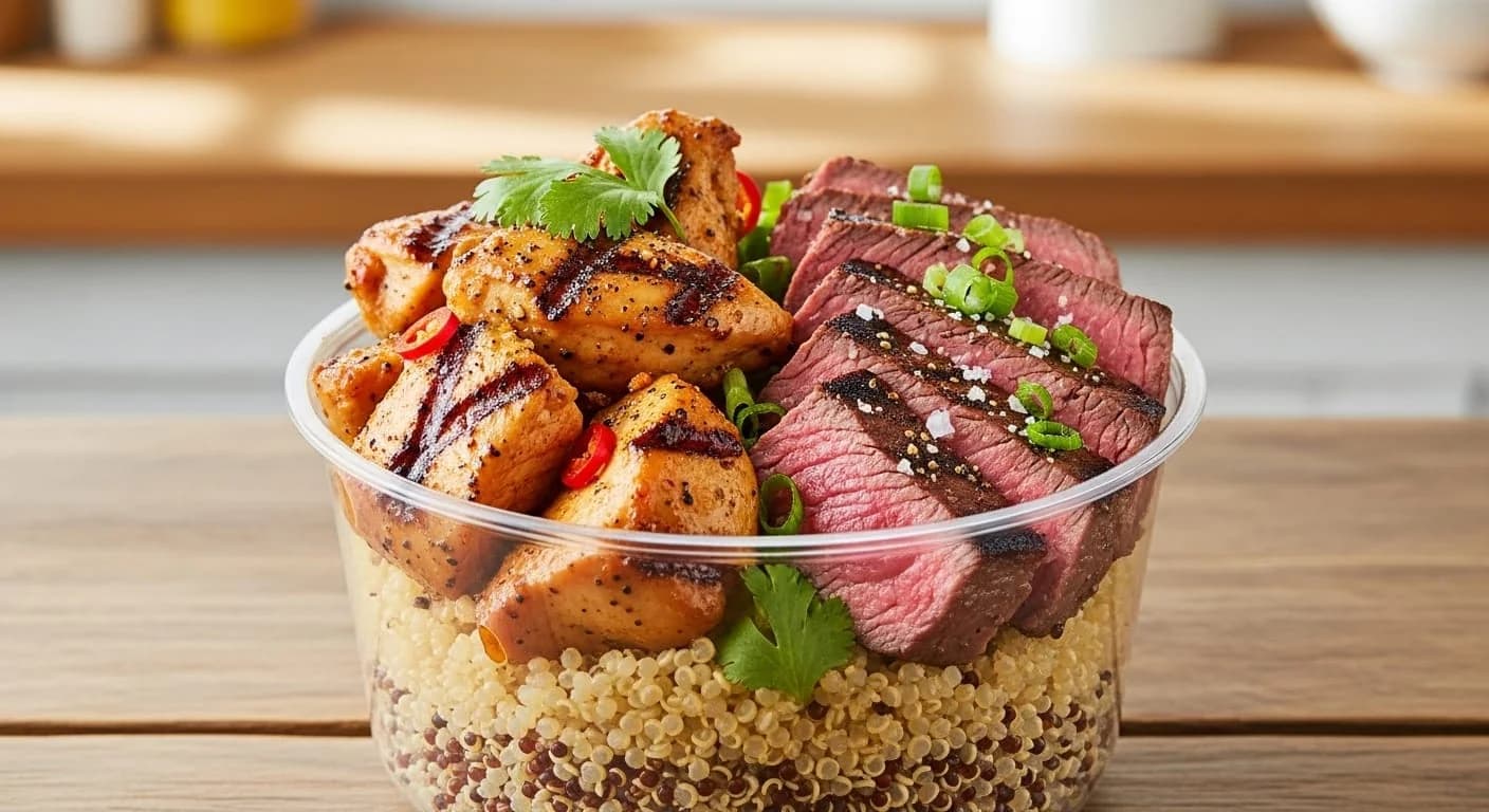 High Protein Cup (Chicken or Steak)