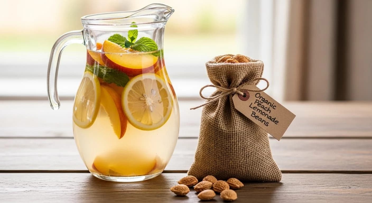 Organic Peach Lemonade