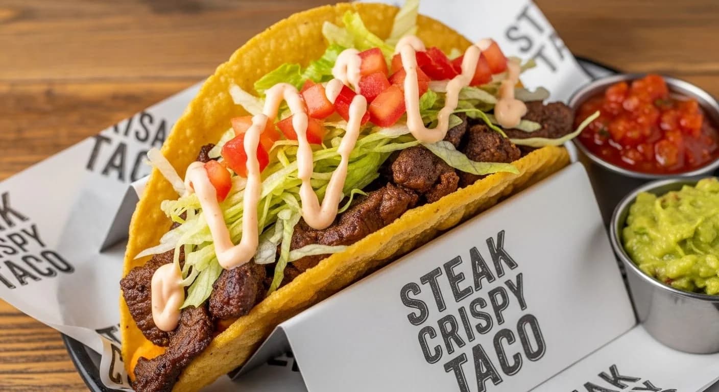 Steak Crispy Taco