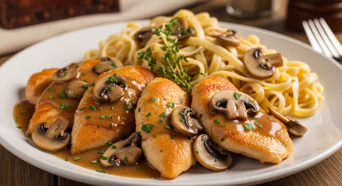 Chicken Marsala at Olive Garden - $18.29