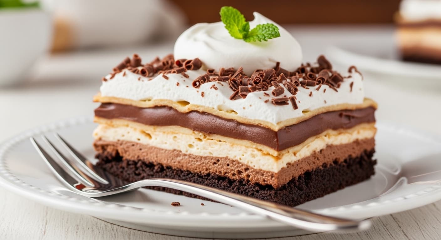 Chocolate Lasagna at Olive Garden - $9.29