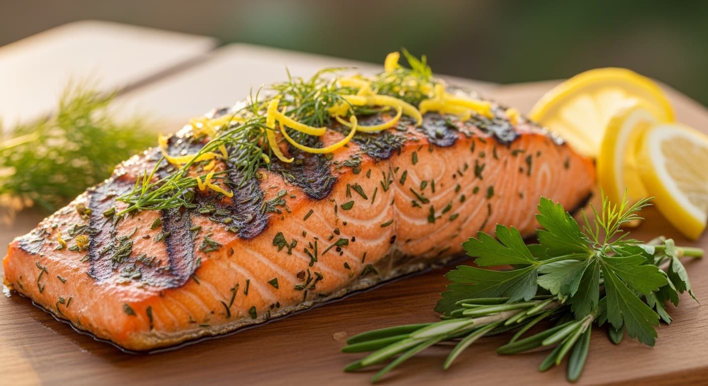 Herb-Grilled Salmon at Olive Garden - $20.79