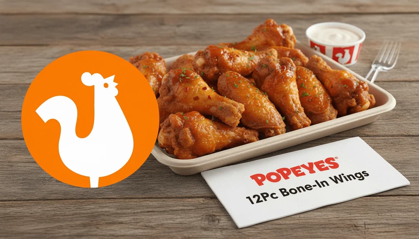 12Pc Bone-In Wings