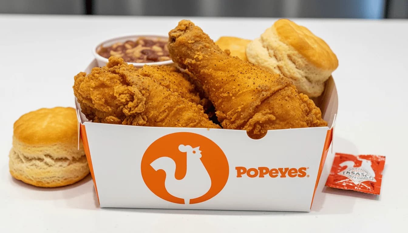 Popeyes food