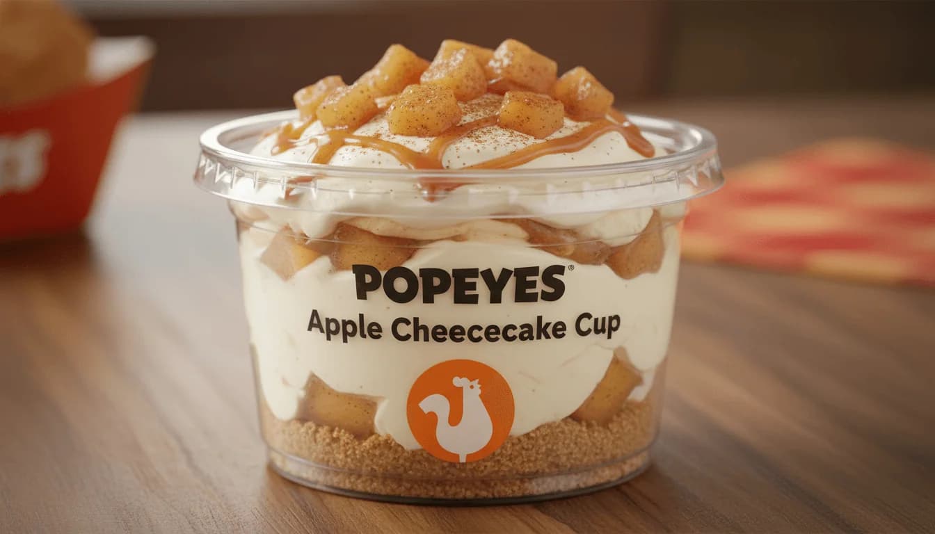 Apple Cheesecake Cup