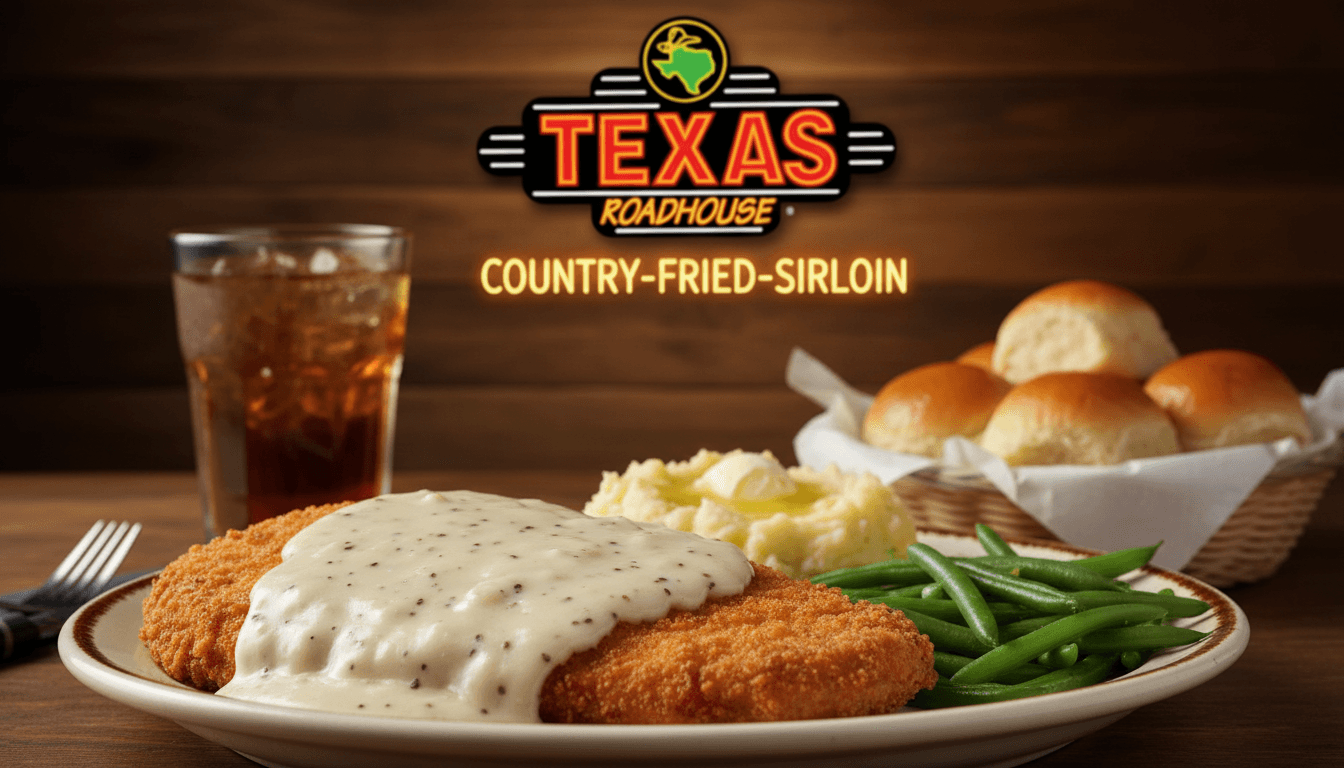 Country Fried Sirloin at Texas Roadhouse - $18.99