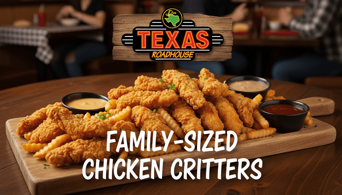 Family Sized Chicken Critters at Texas Roadhouse - $34.99