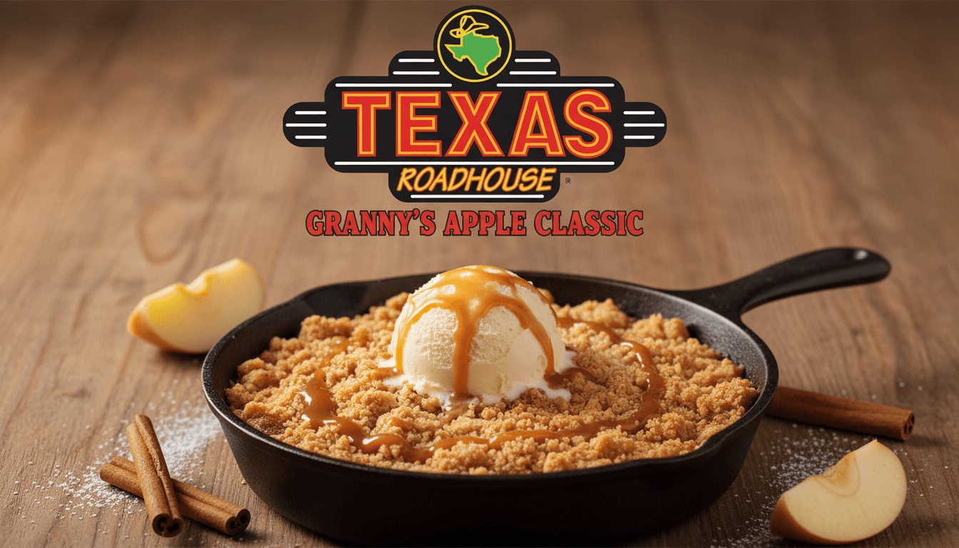 Granny's Apple Classic at Texas Roadhouse - $6.99
