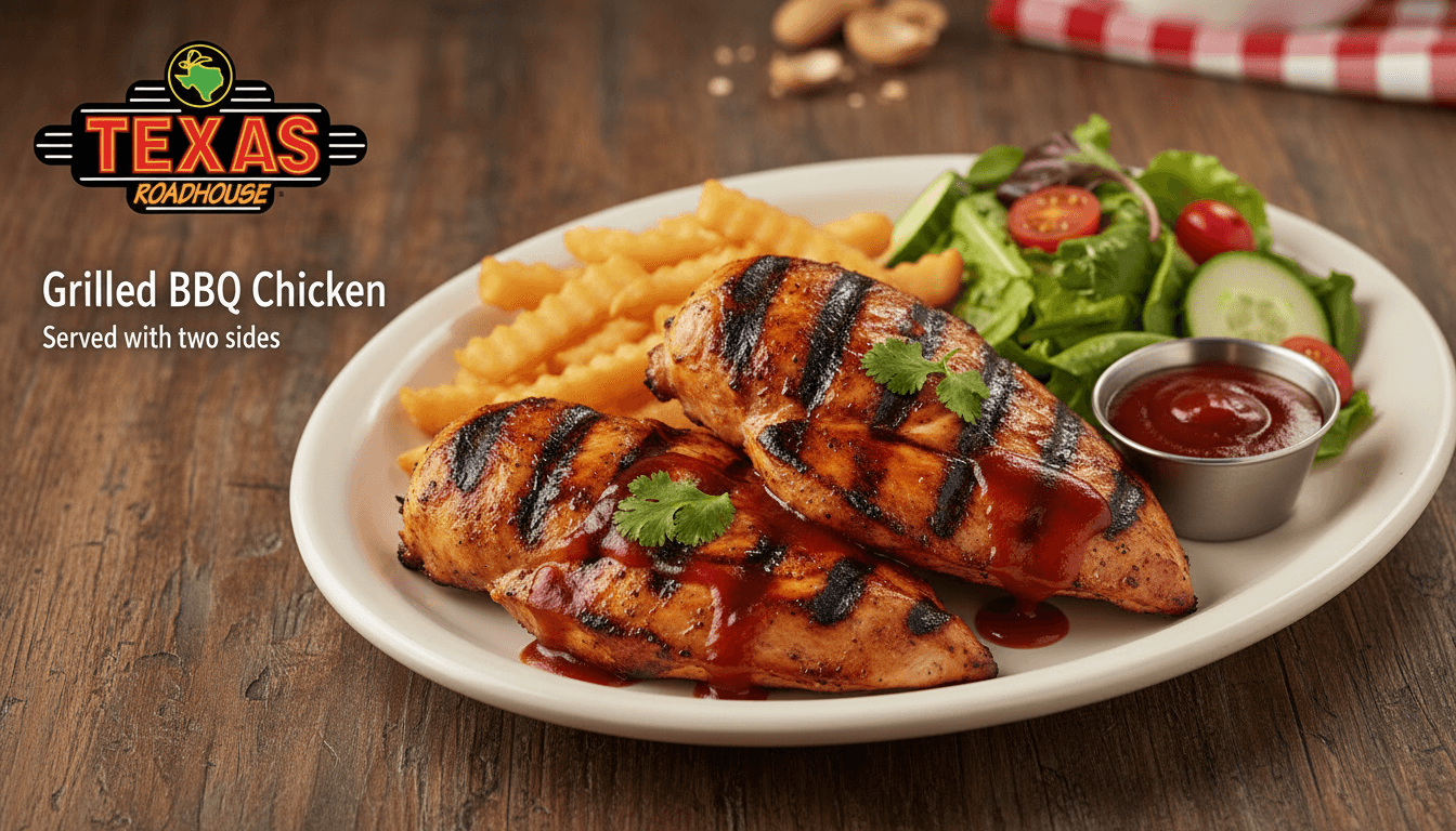 Grilled BBQ Chicken at Texas Roadhouse - $16.99