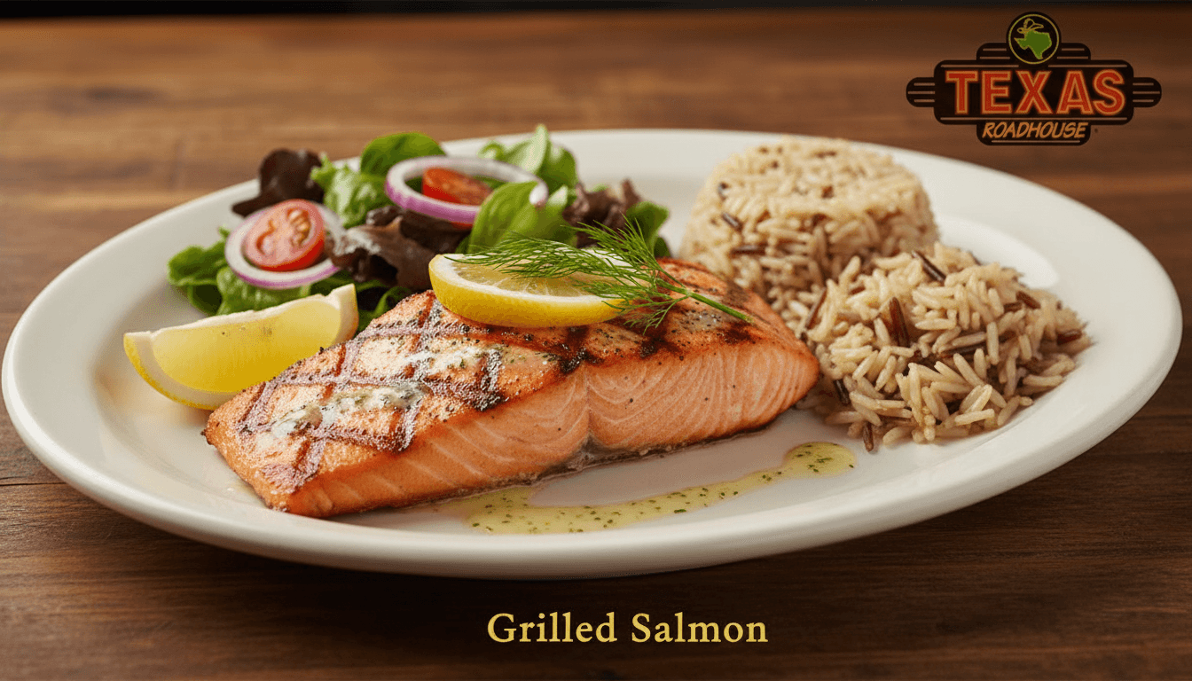 Grilled Salmon at Texas Roadhouse - $21.99