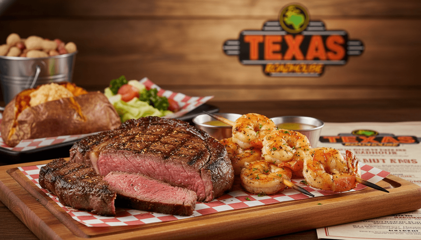 Sirloin & Grilled Shrimp