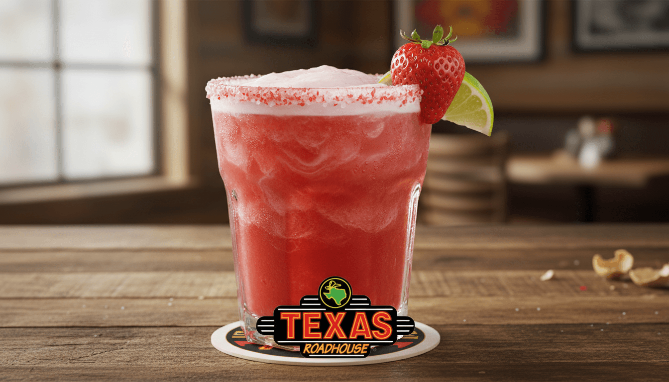 Strawberry Margarita at Texas Roadhouse - $8.99