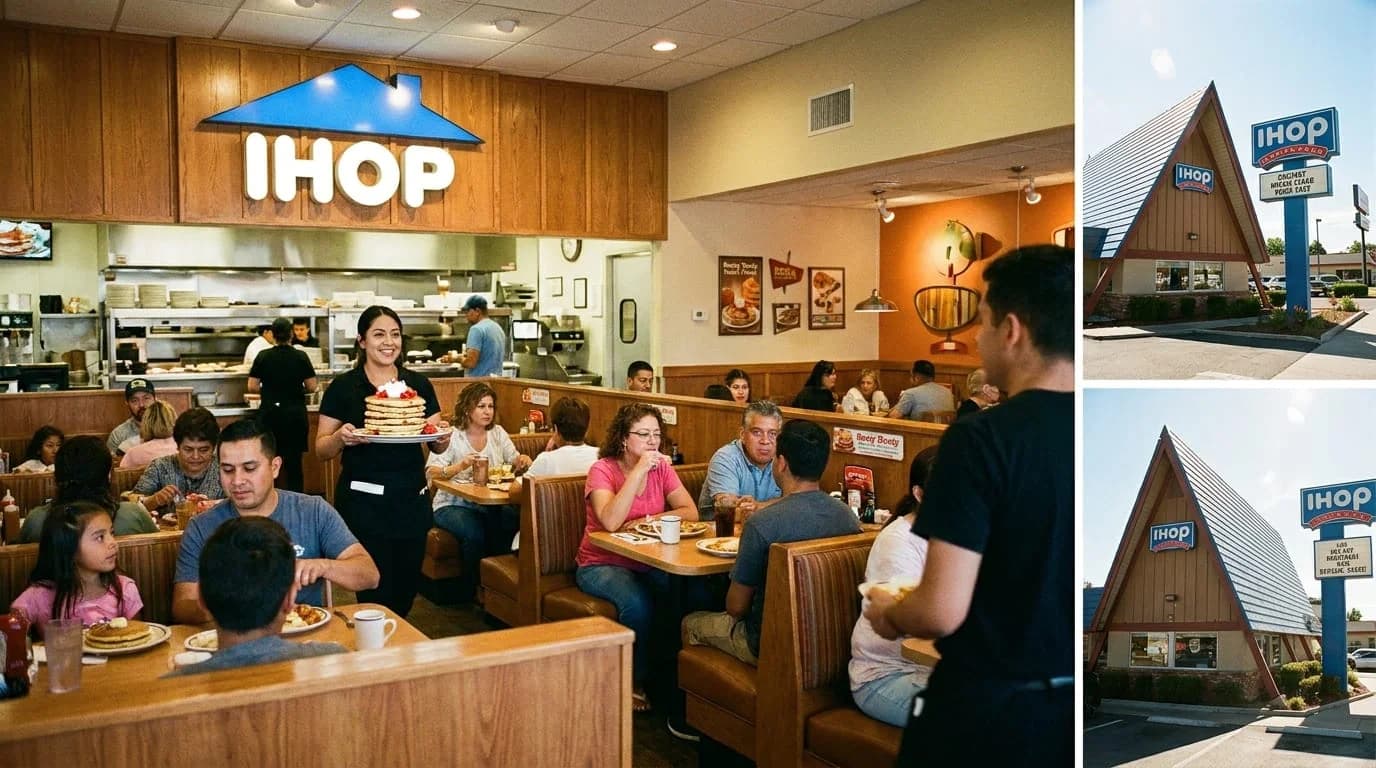 IHOP menu with prices