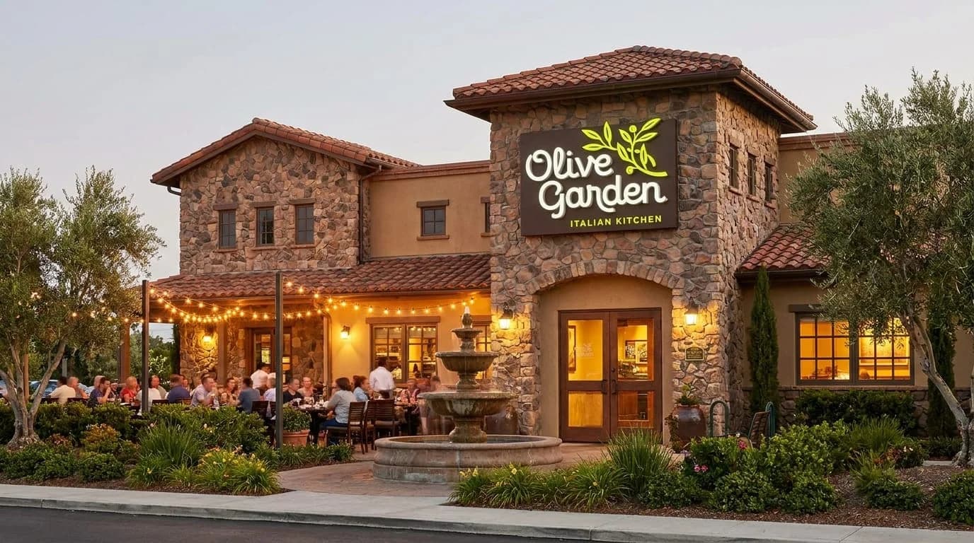 Olive Garden menu with prices