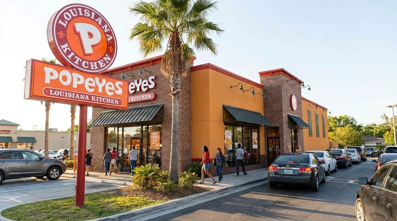 Popeyes menu with prices