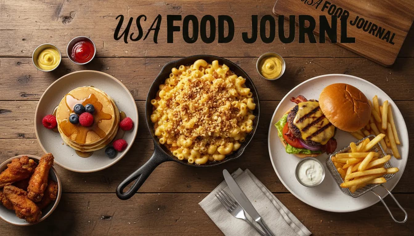 USA Food Journal - Restaurant Menus With Prices