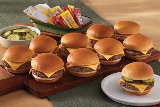 Barrel Cheeseburger Slider Platter at Cracker Barrel