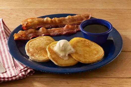 Mini Buttermilk Pancakes at Cracker Barrel