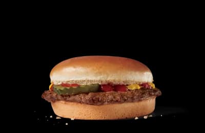 Hamburger, $3.29