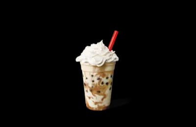 Vanilla Shake w/ Boba, $6.99