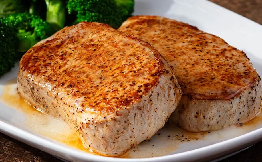 Cowboy Pork Chops at LongHorn Steakhouse with price
