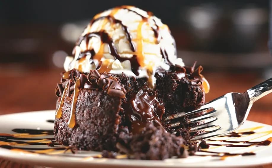 Molten Lava Cake at LongHorn Steakhouse with price