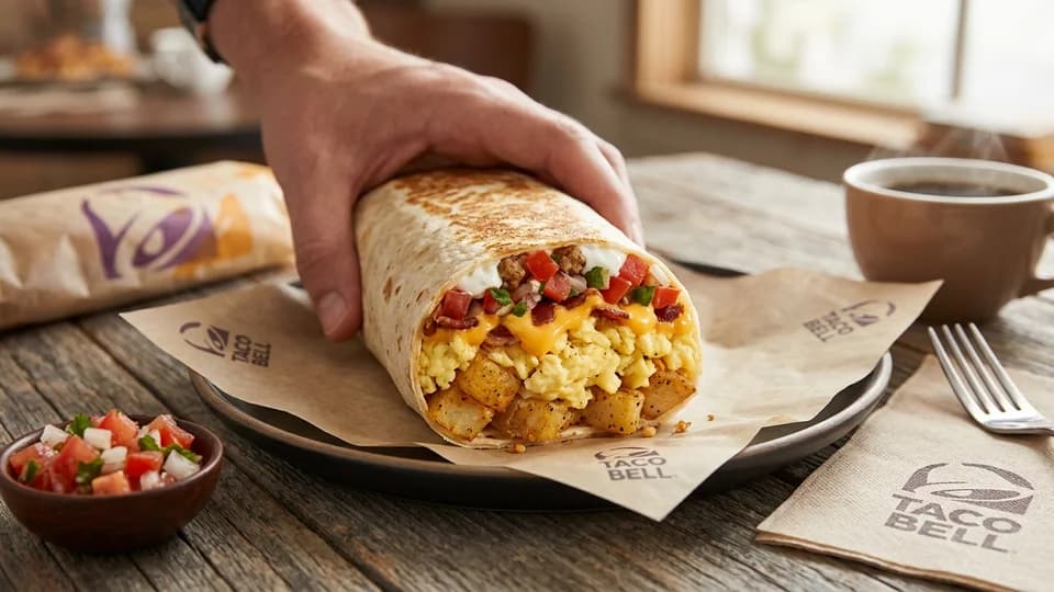 Grande Toasted Breakfast Burrito
