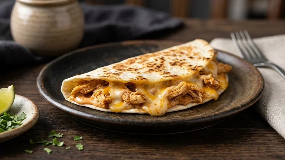 Shredded Chicken Soft Taco