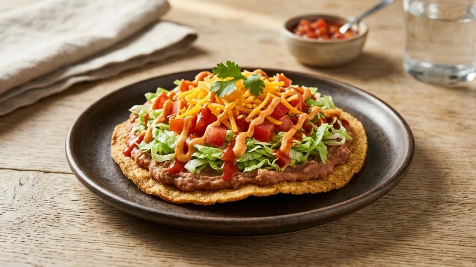 Spicy Tostada