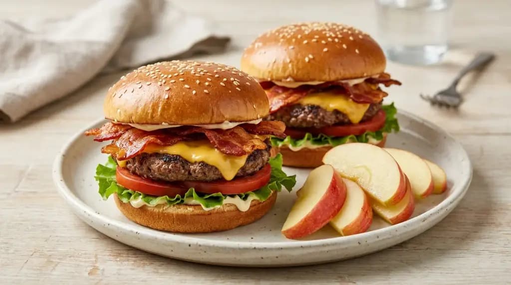 2 for $4 Jr. Bacon Cheeseburgers at Wendy's with price