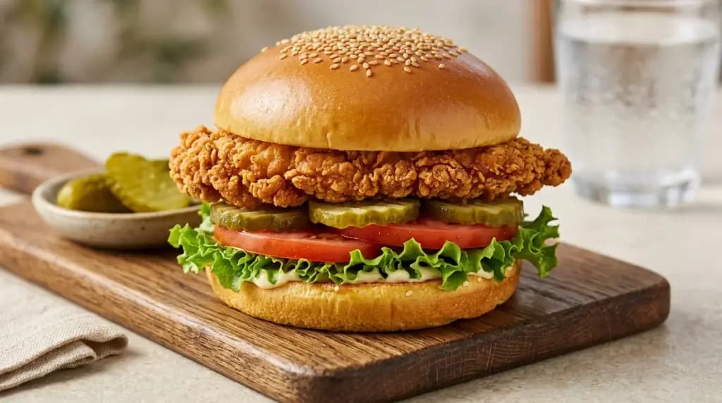 Classic Chicken Sandwich at Wendy's with price