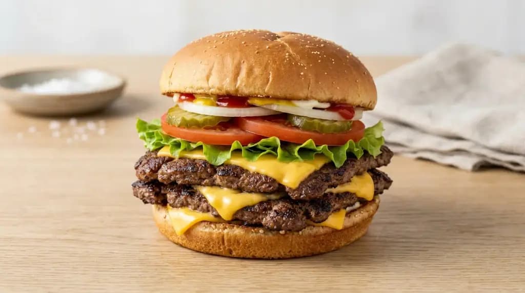 Dave's Double at Wendy's with price