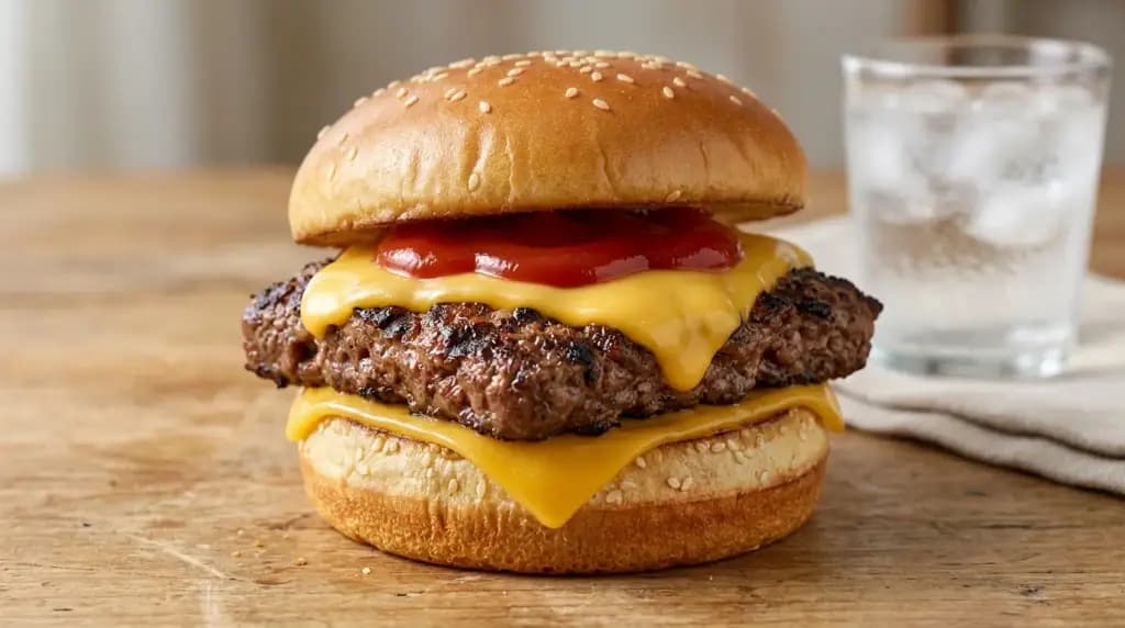 Kids Cheeseburger Meal at Wendy's with price
