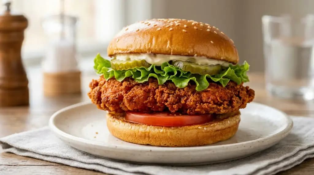Spicy Chicken Sandwich at Wendy's with price