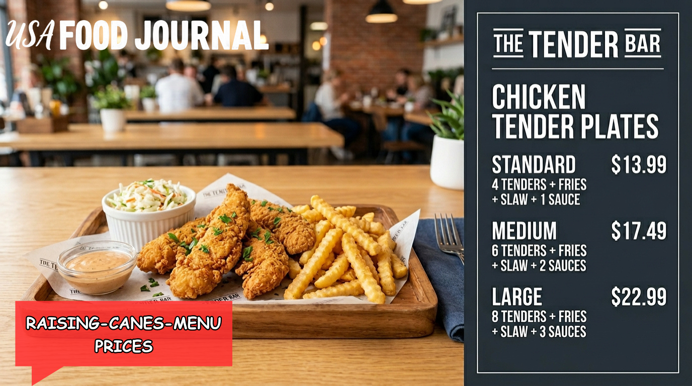 Raising Cane's Menu Prices 2026: Full Menu, Combos and Cane's Sauce Guide